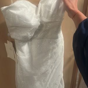 Landing Bride strapless bride dress